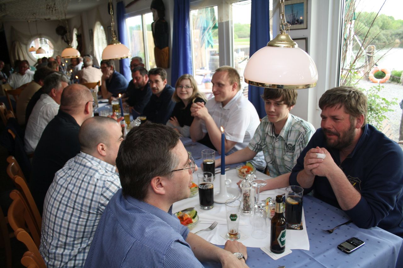 Die "Tafel" im Restaurant Brücke