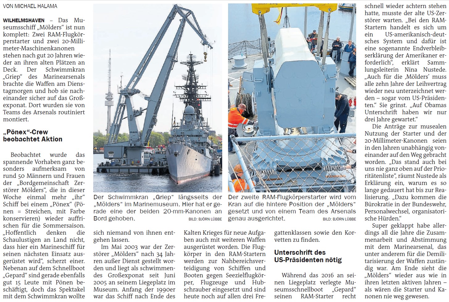 Wilhelmshavener Zeitung Seite 3 vom 10.05.2023