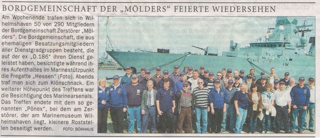 Artikel aus der Jeverschen Zeitung vom 16.05.2009